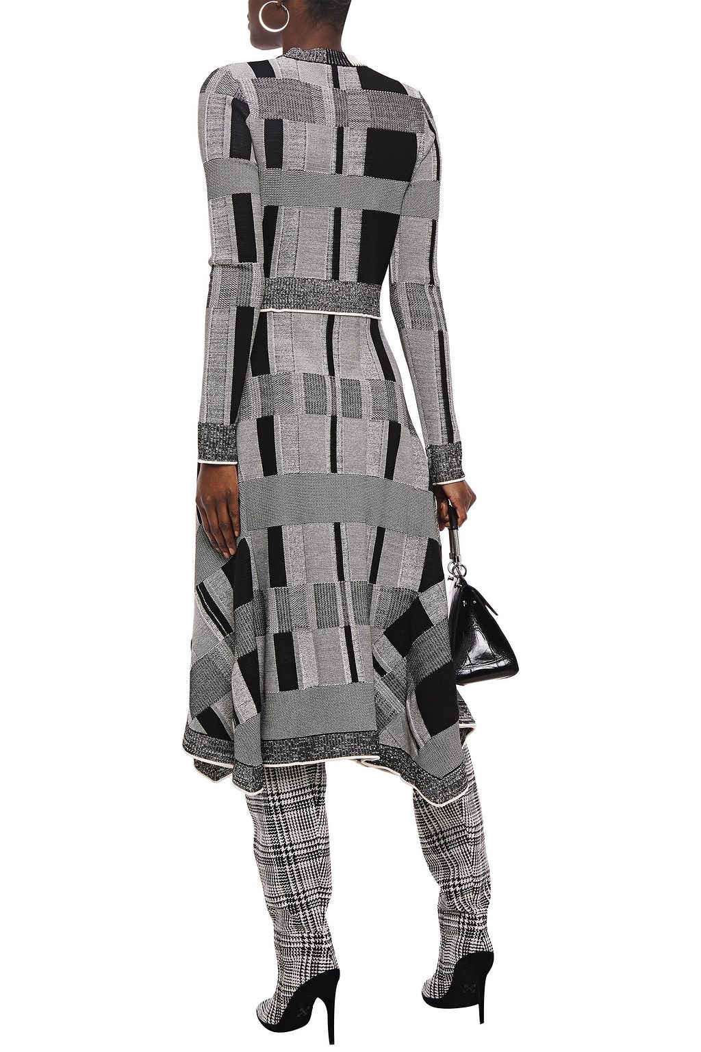 PROENZA SCHOULER Jacquard-knit midi dress