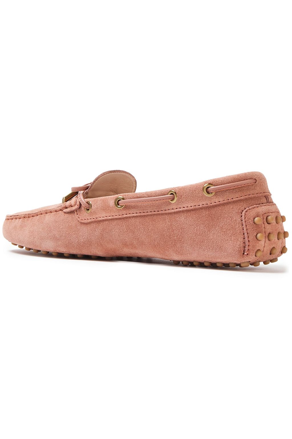 TOD'S Heaven Lacetto suede loafers