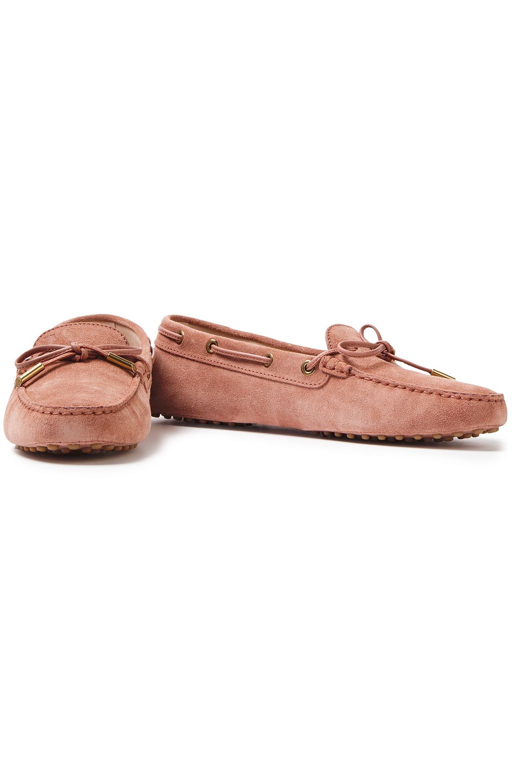 TOD'S Heaven Lacetto suede loafers