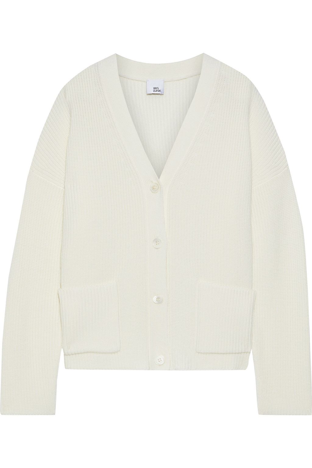 wool cream cardigan