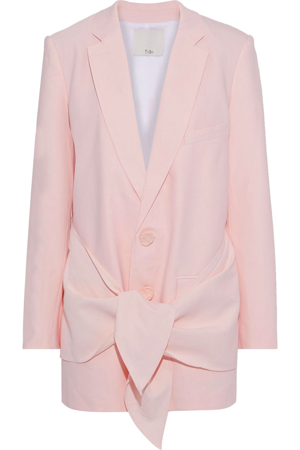 pink mock turtleneck