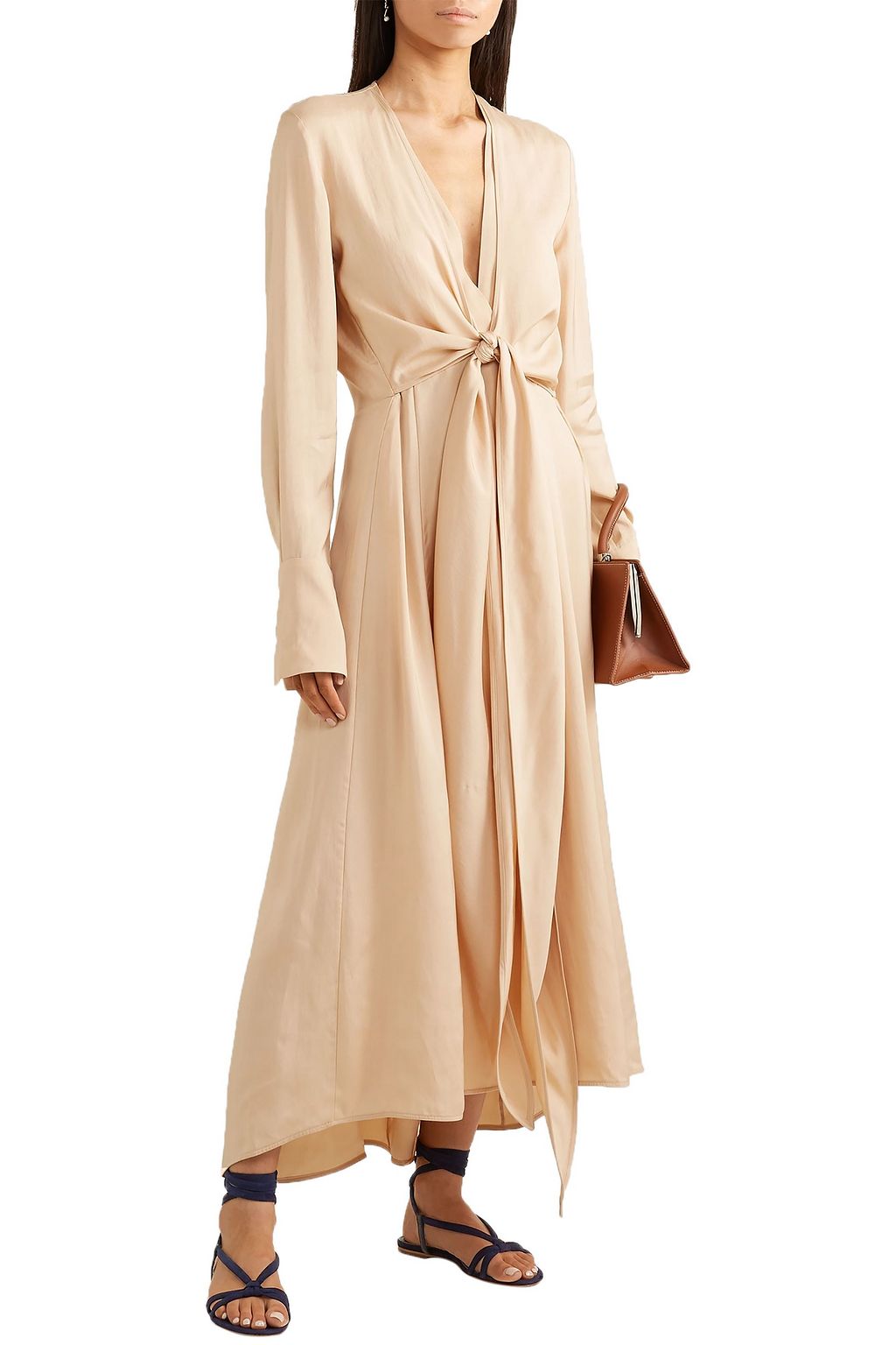 GABRIELA HEARST Reeves suede and croc-effect leather sandals