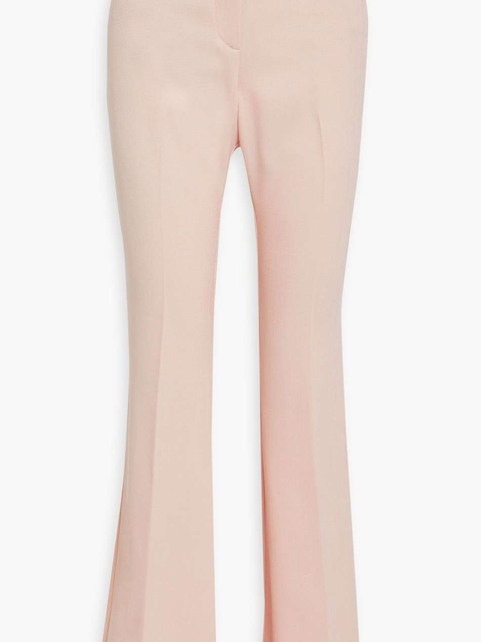 lourdes crepe flared pants
