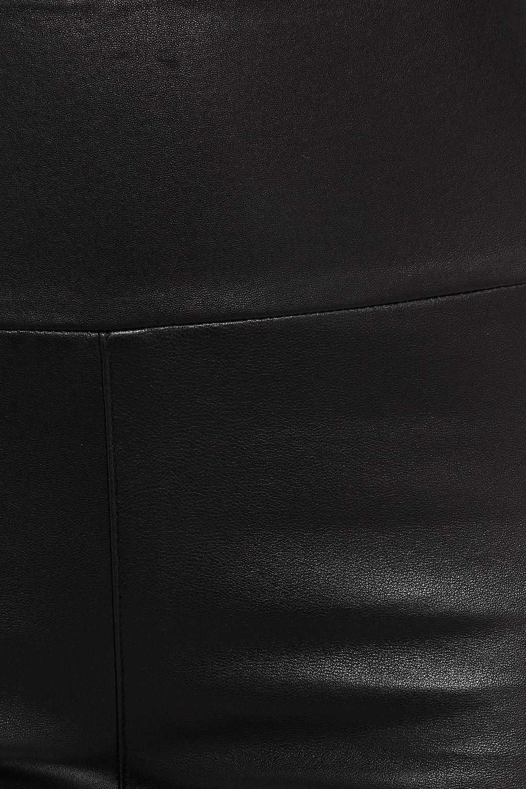 SPRWMN Stretch-leather shorts