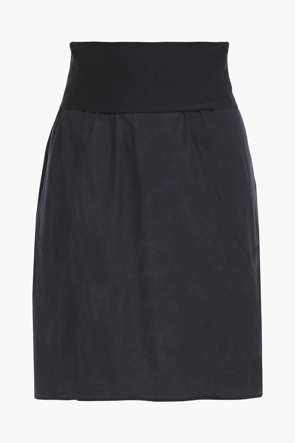 long cotton jersey skirt