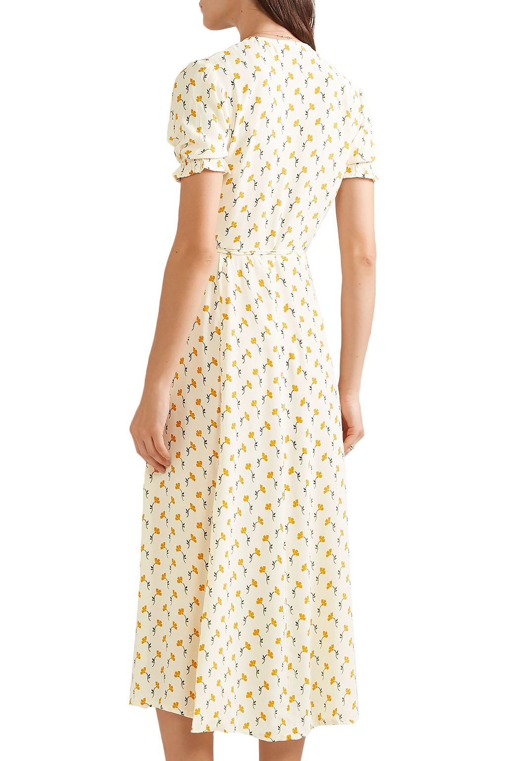 faithfull the brand hana wrap dress