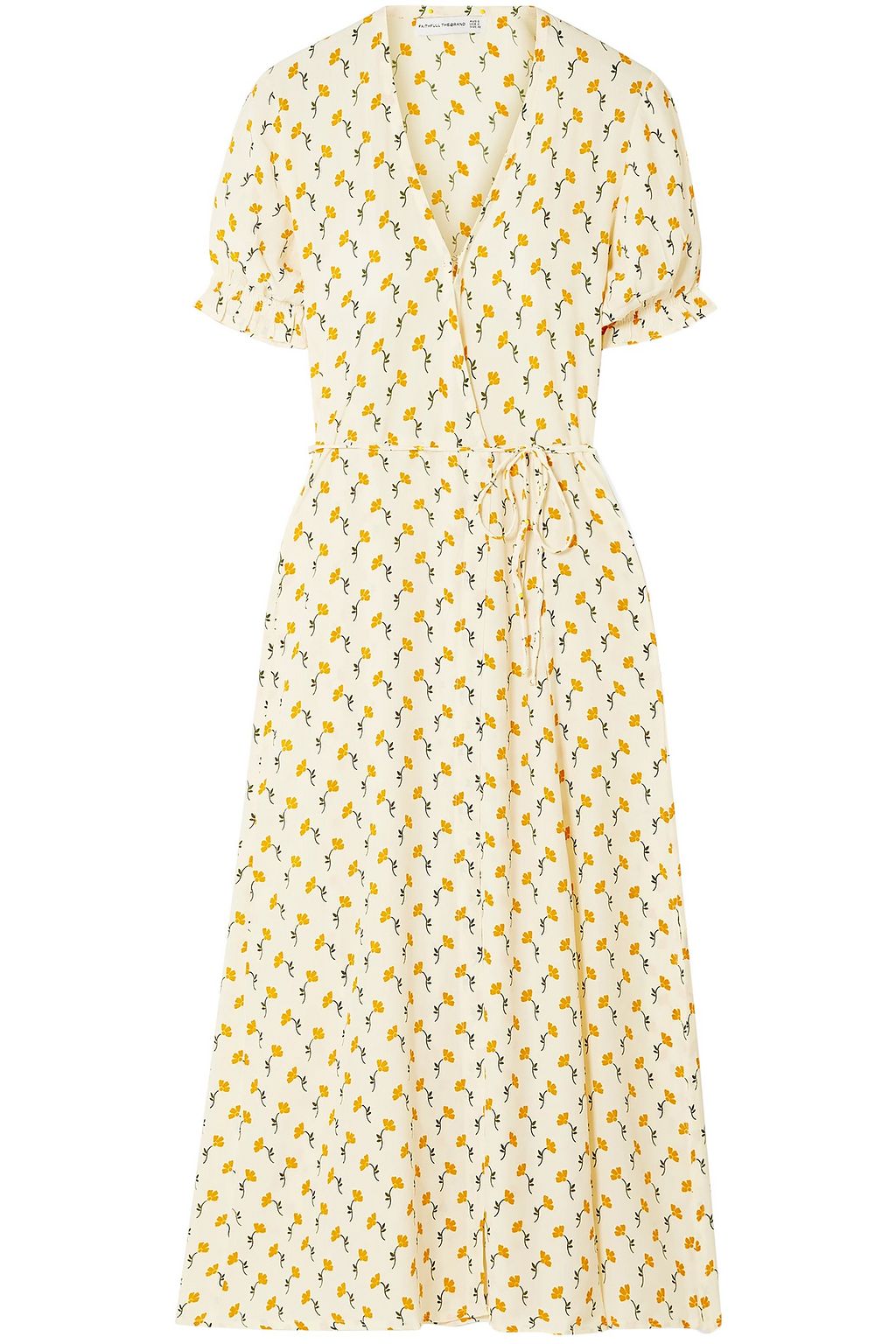 hana wrap dress faithfull