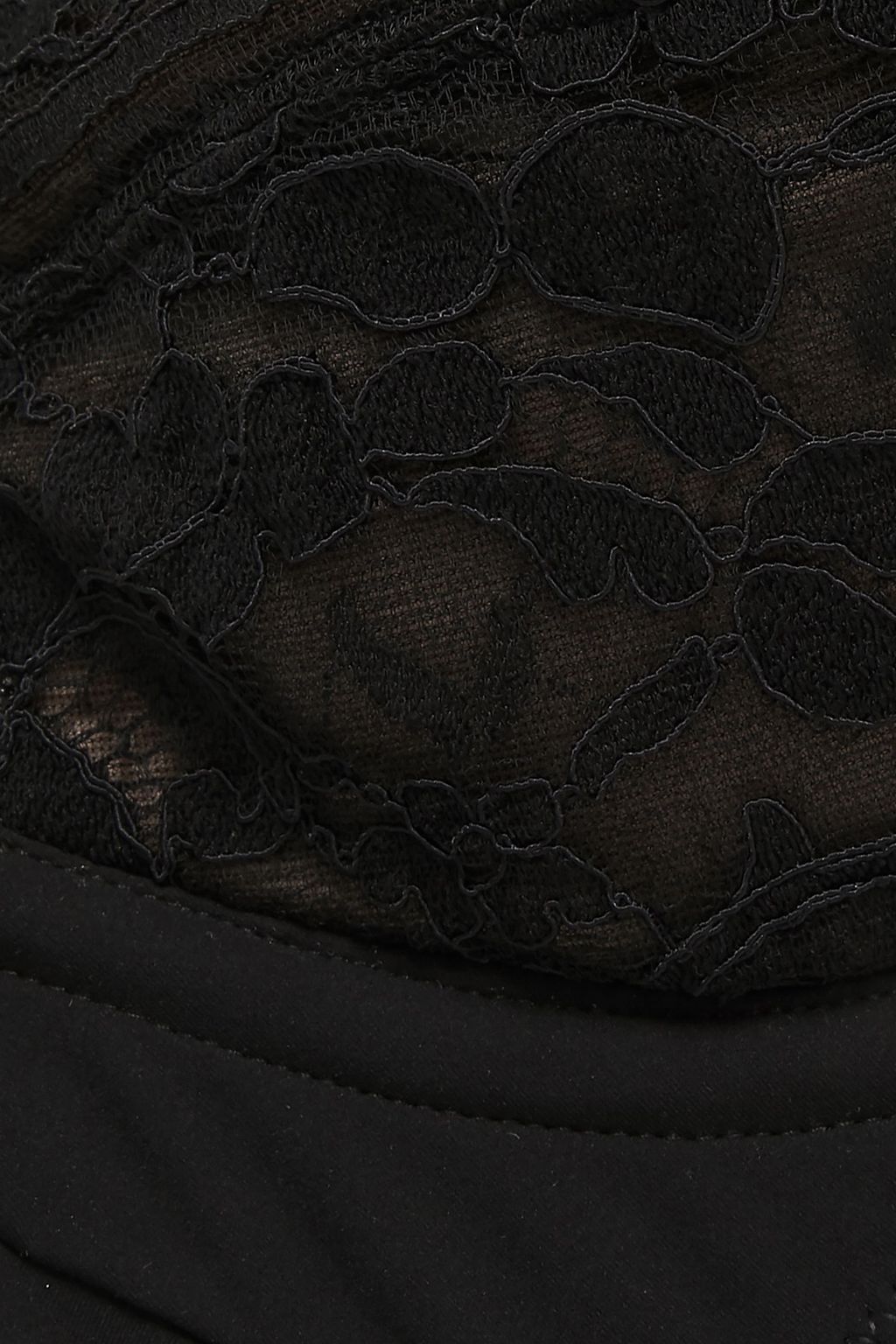 WACOAL Eternal jersey-paneled corded lace underwired bra