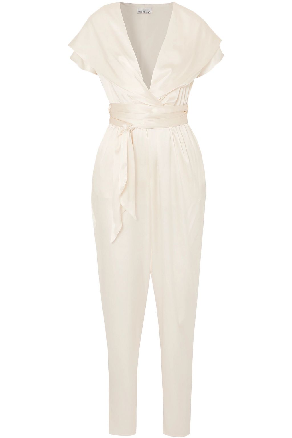 silk charmeuse jumpsuit