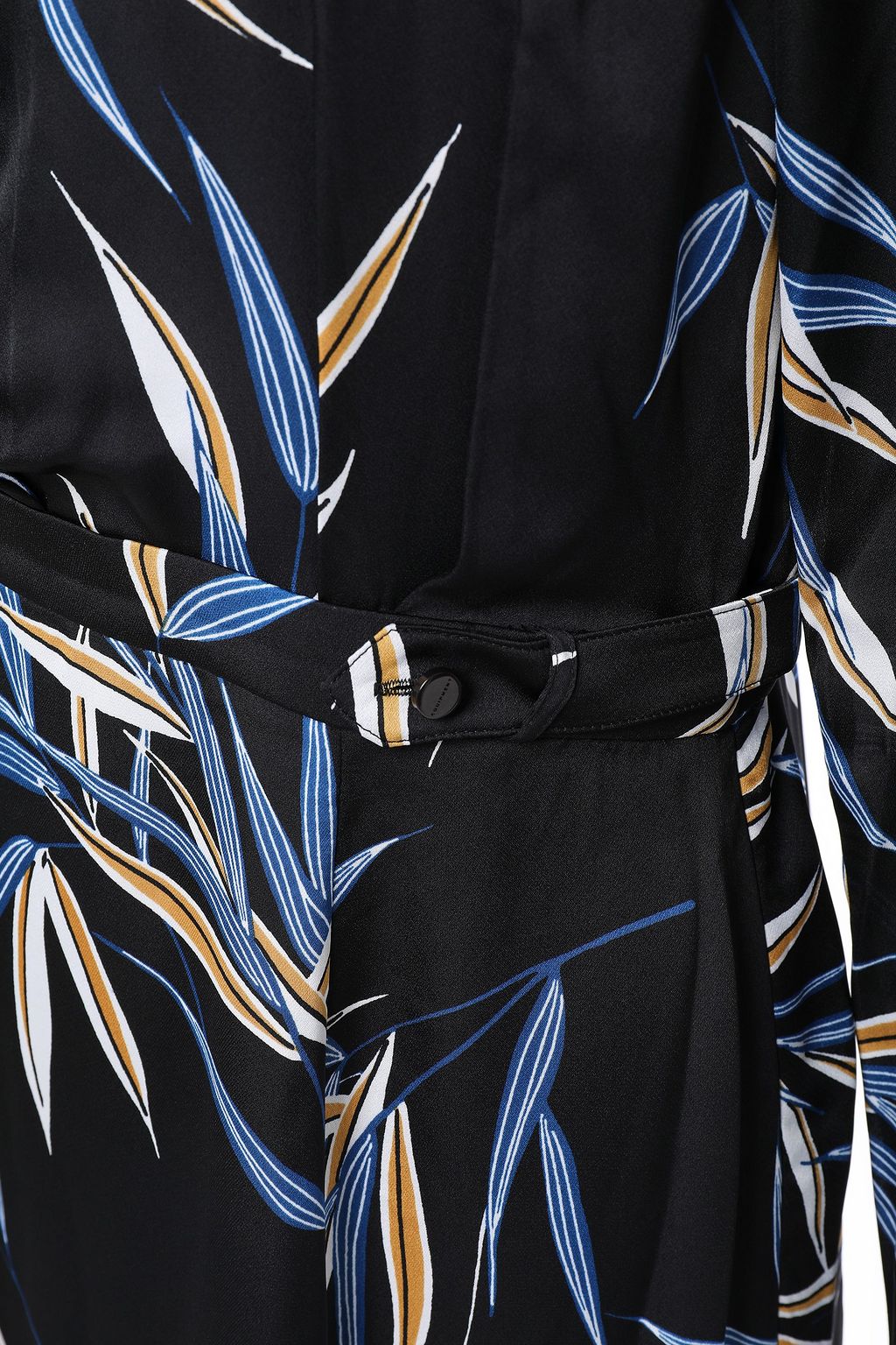 EQUIPMENT Printed satin midi shirt dress