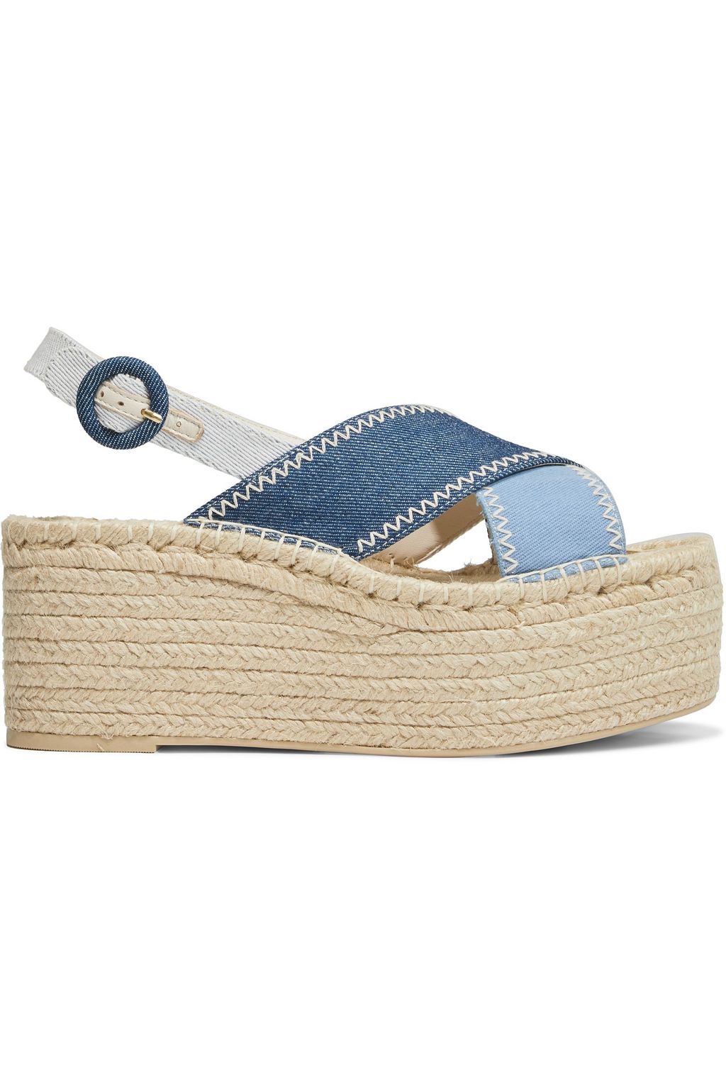 denim espadrille