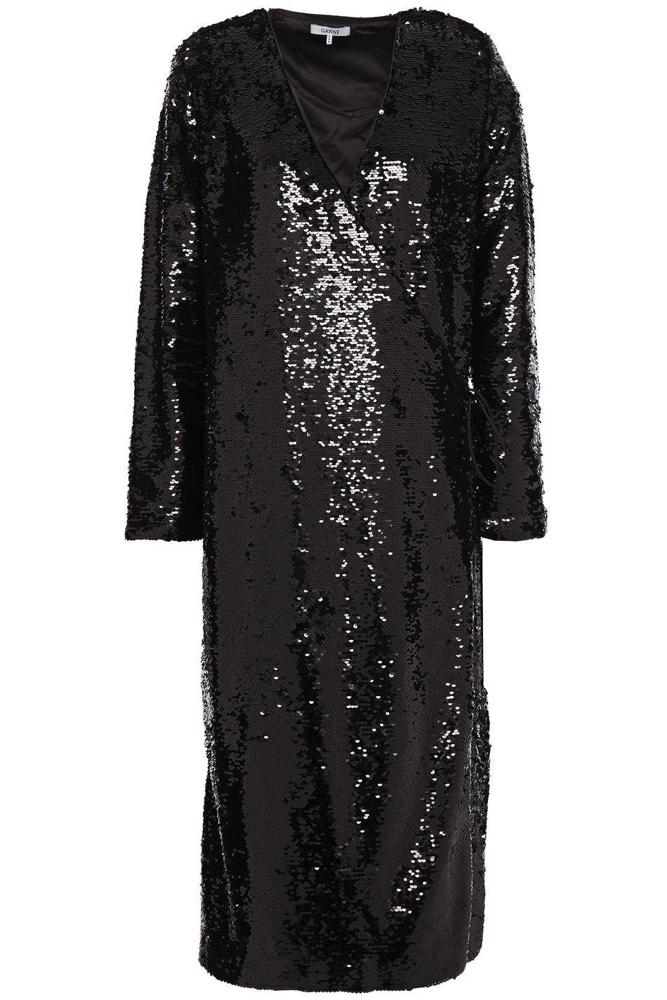 ganni sonora sequin dress