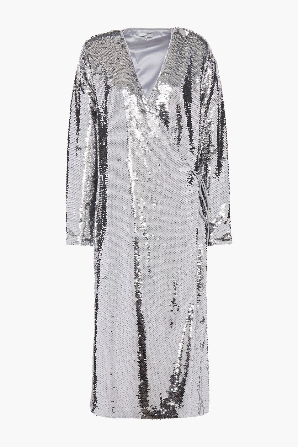 ganni sonora sequin dress