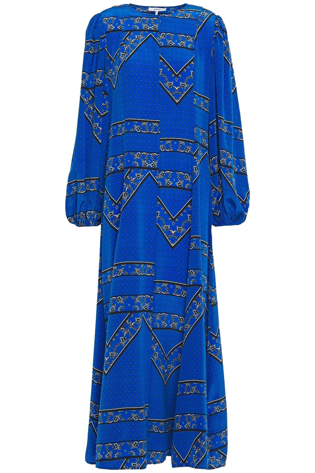 ganni maxi dress sale