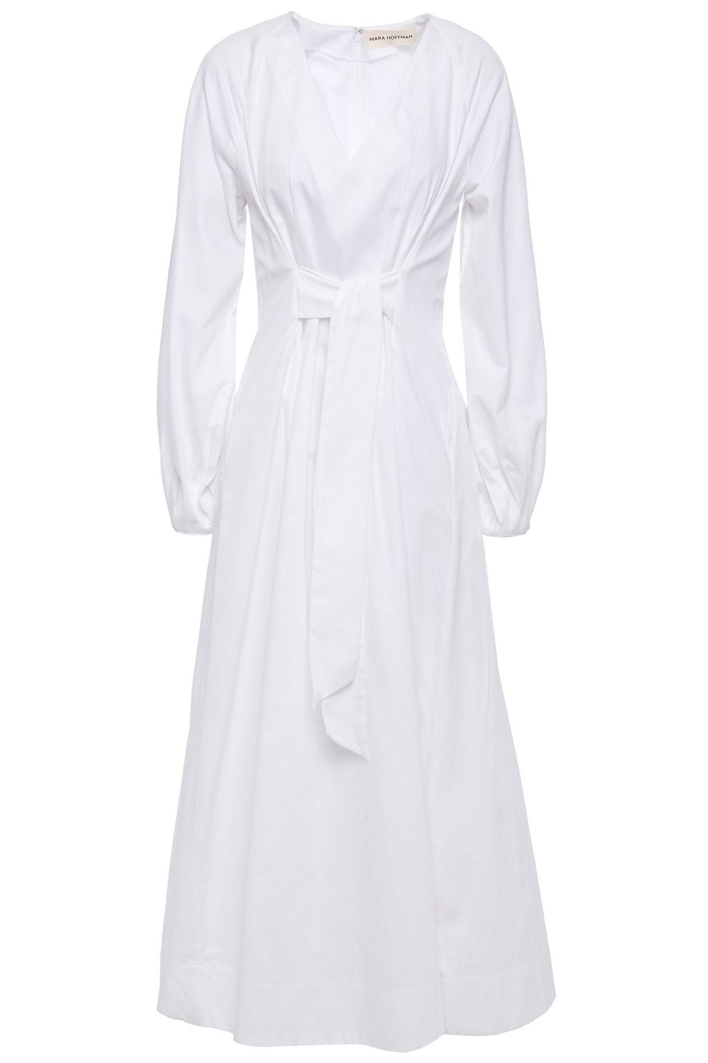 mara hoffman white dress