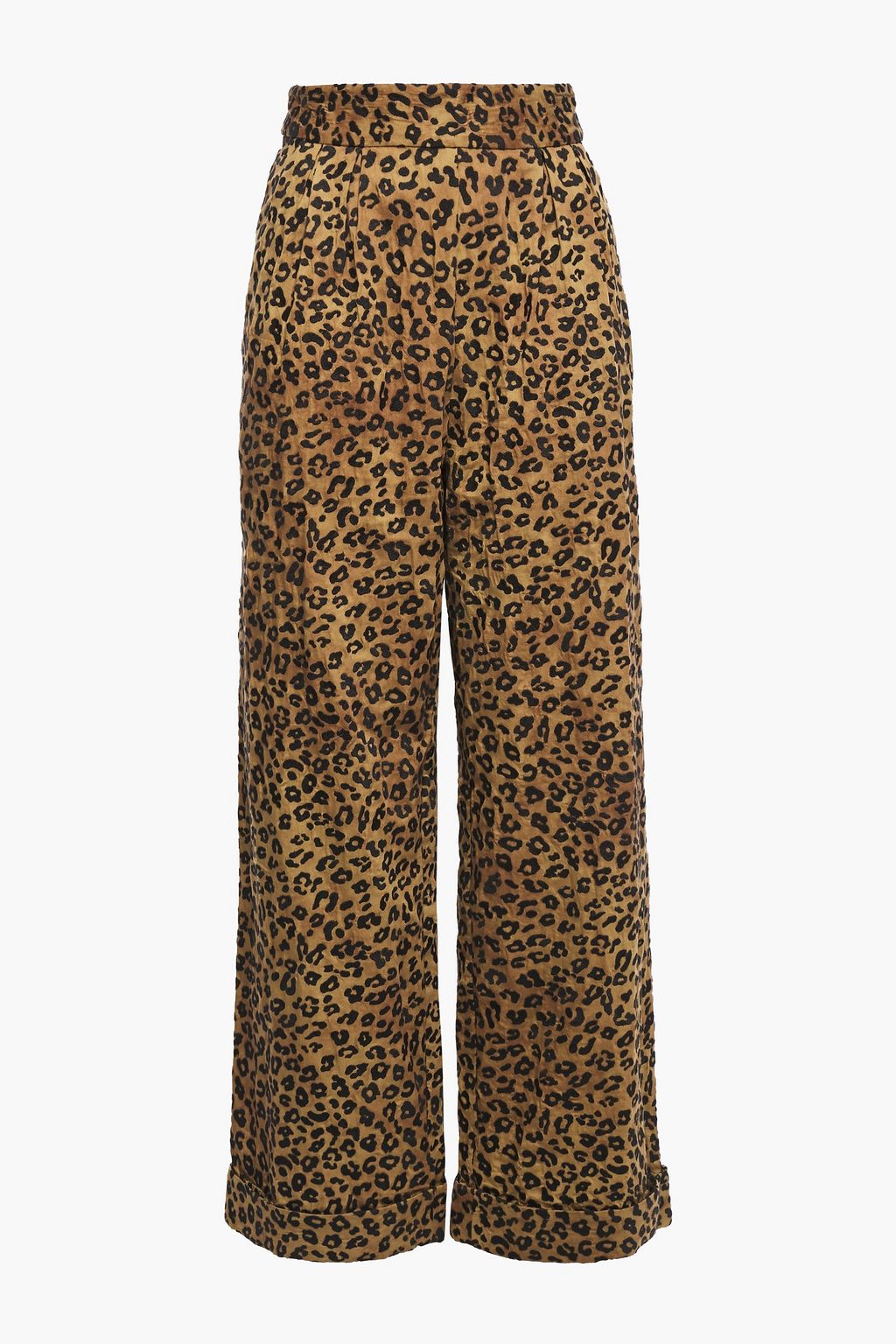 mara hoffman leopard dress