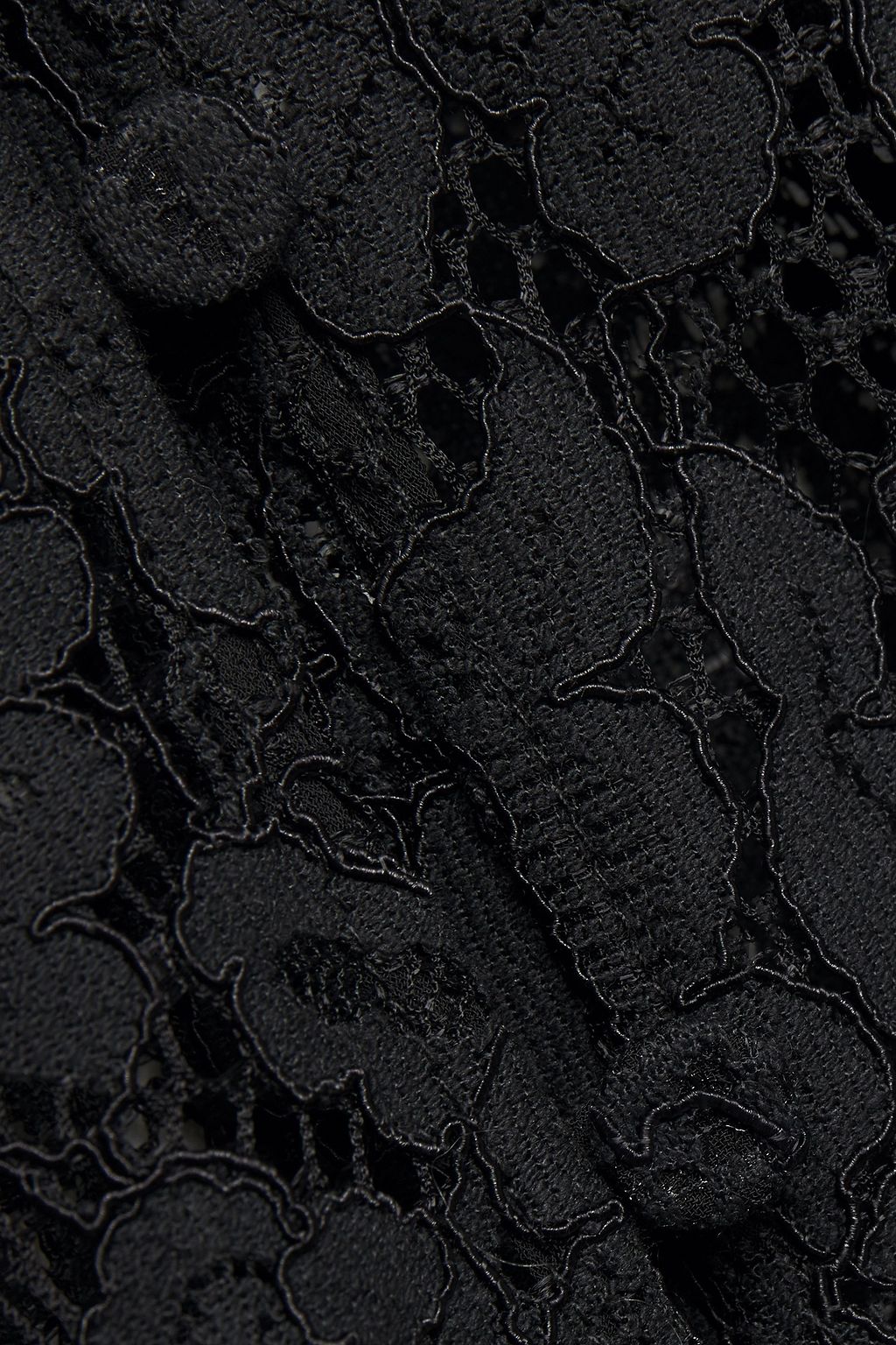 GANNI Everdale corded lace shirt