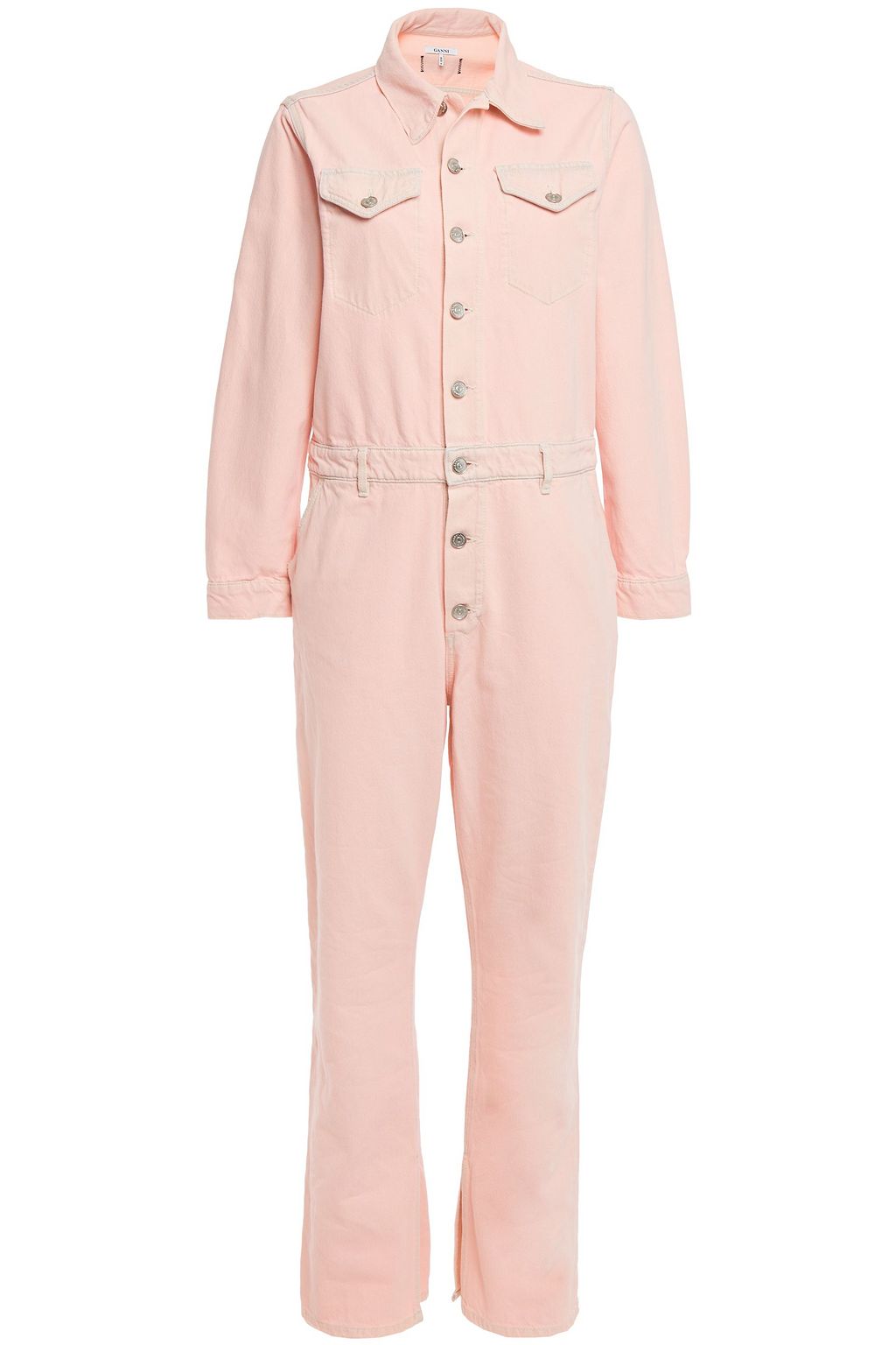 ganni jumpsuit denim