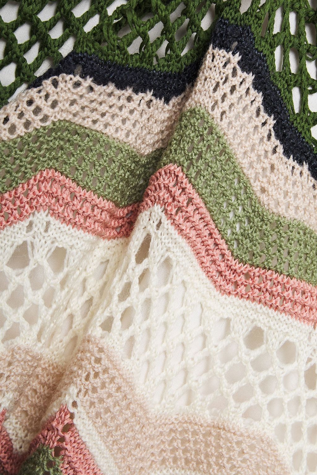 M MISSONI Crochet-knit midi dress
