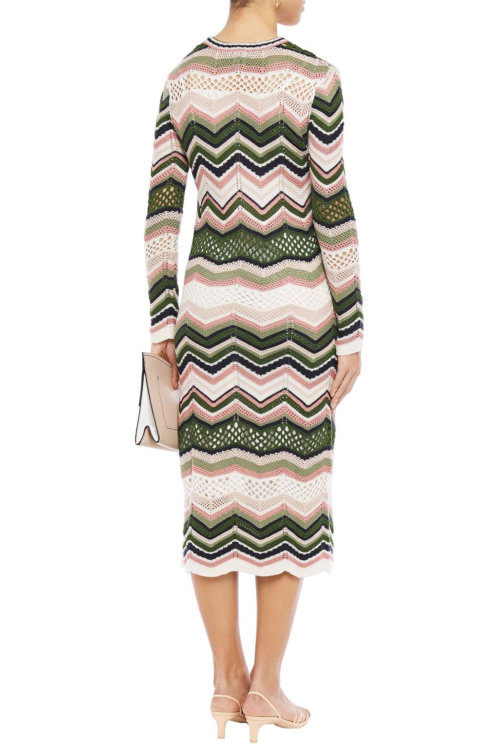 M MISSONI Crochet-knit midi dress