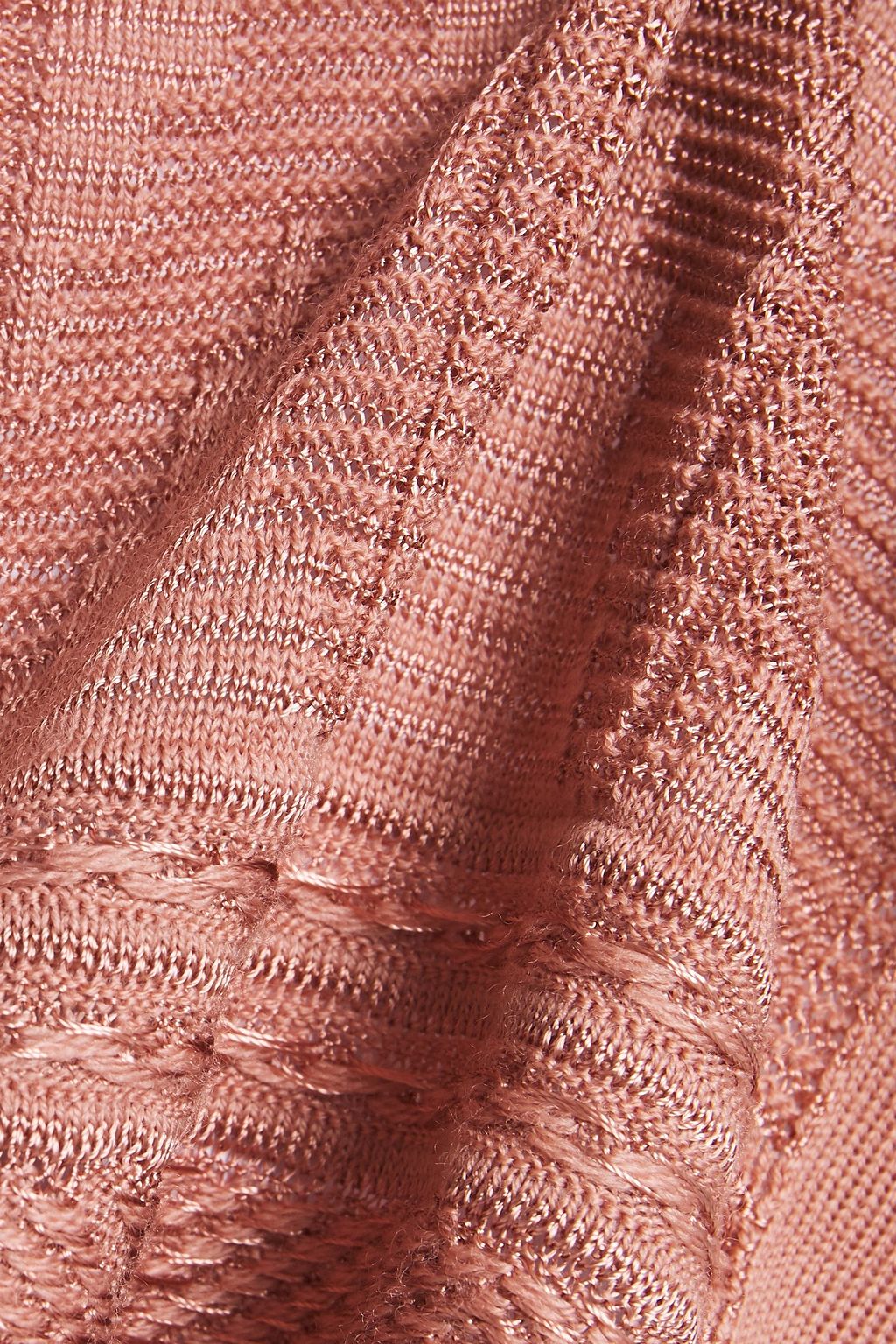 M MISSONI Crochet-knit wool-blend cardigan