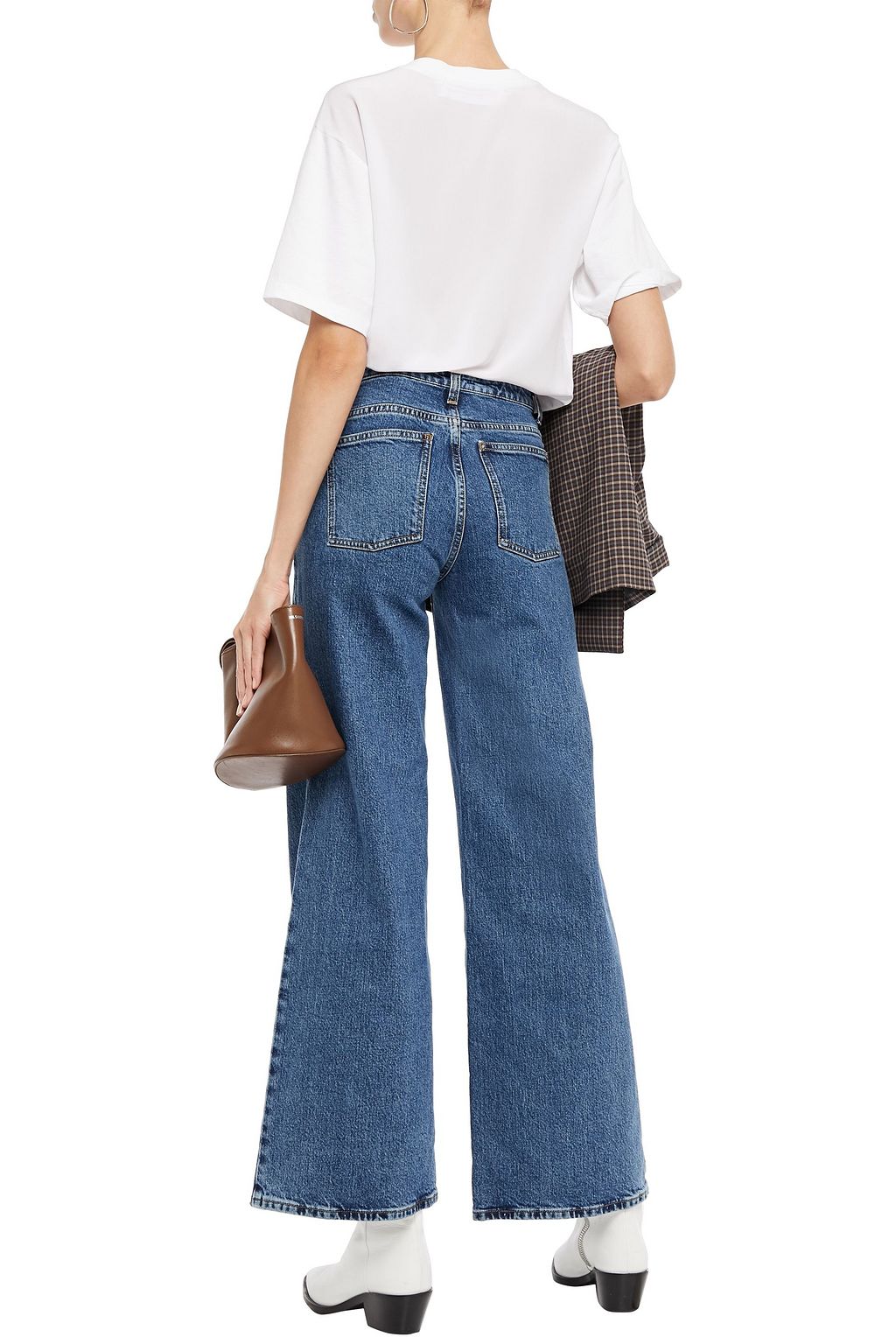 HOUSE OF DAGMAR High-rise wide-leg pants