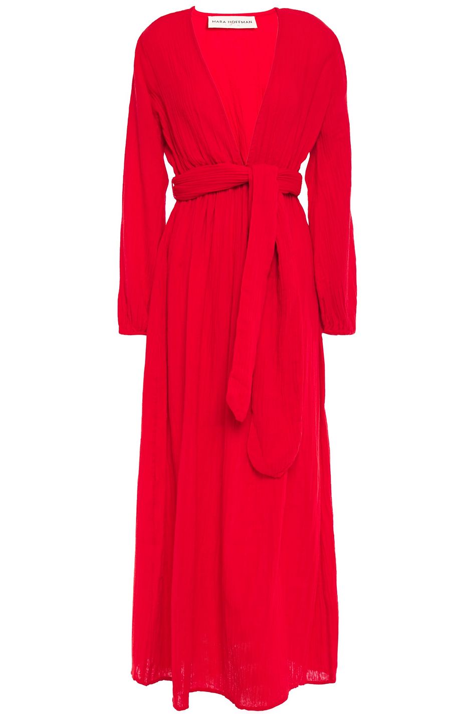 cotton gauze maxi dress