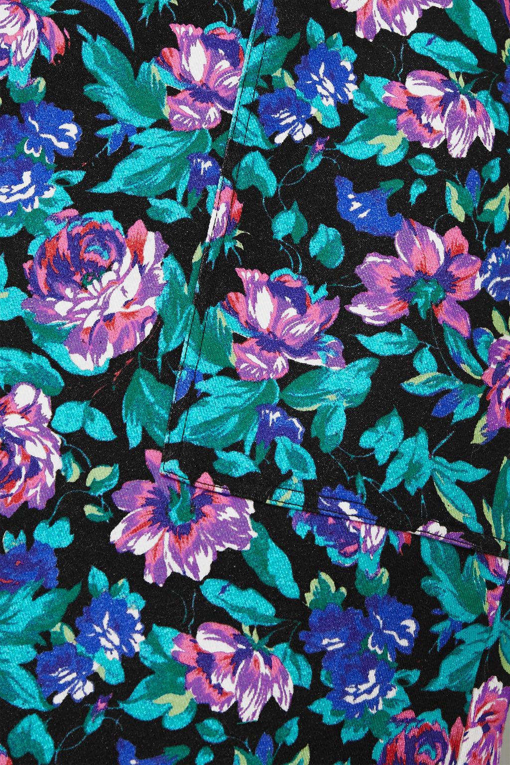 CHRISTOPHER JOHN ROGERS Floral-print cotton skirt