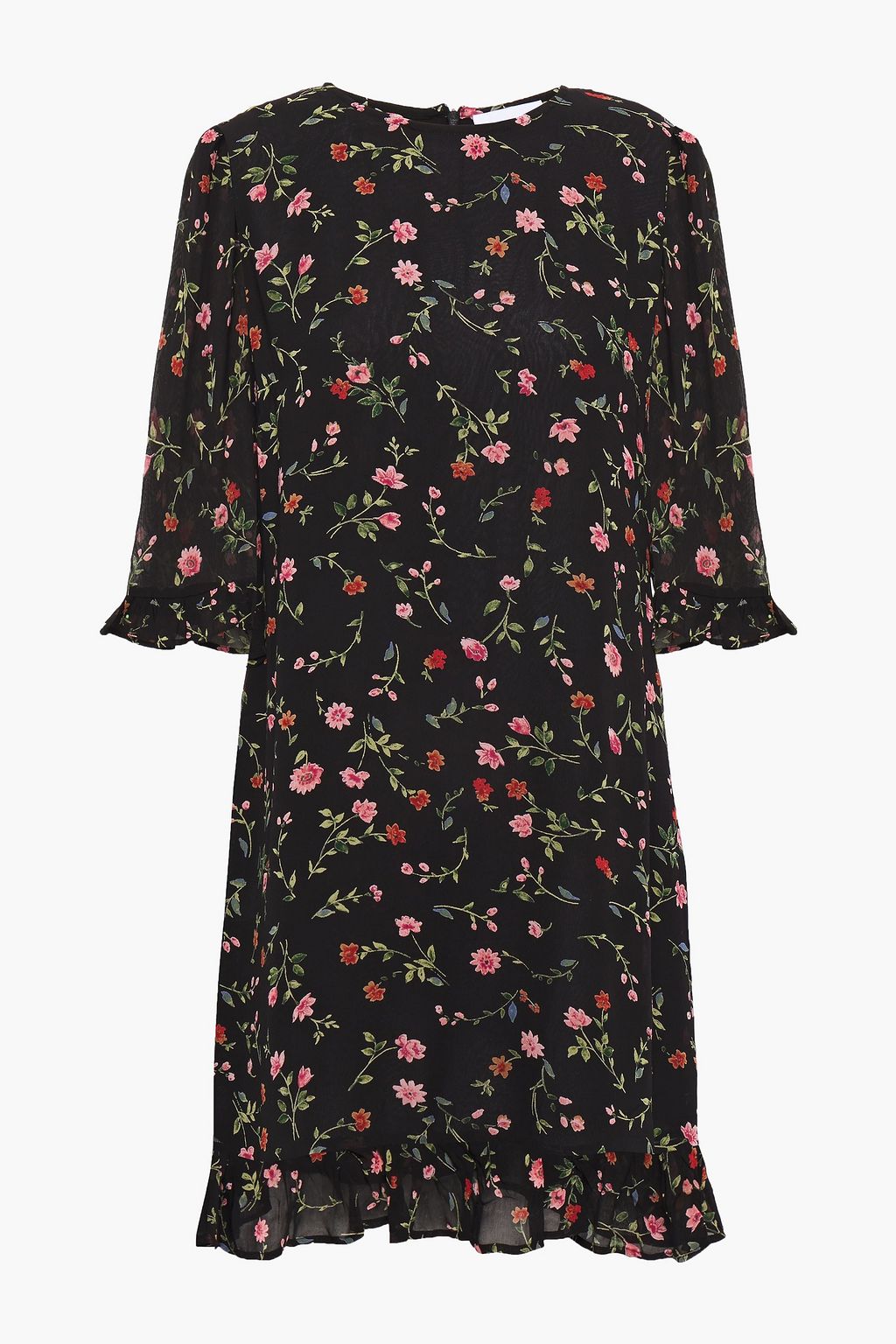 ganni elm georgette