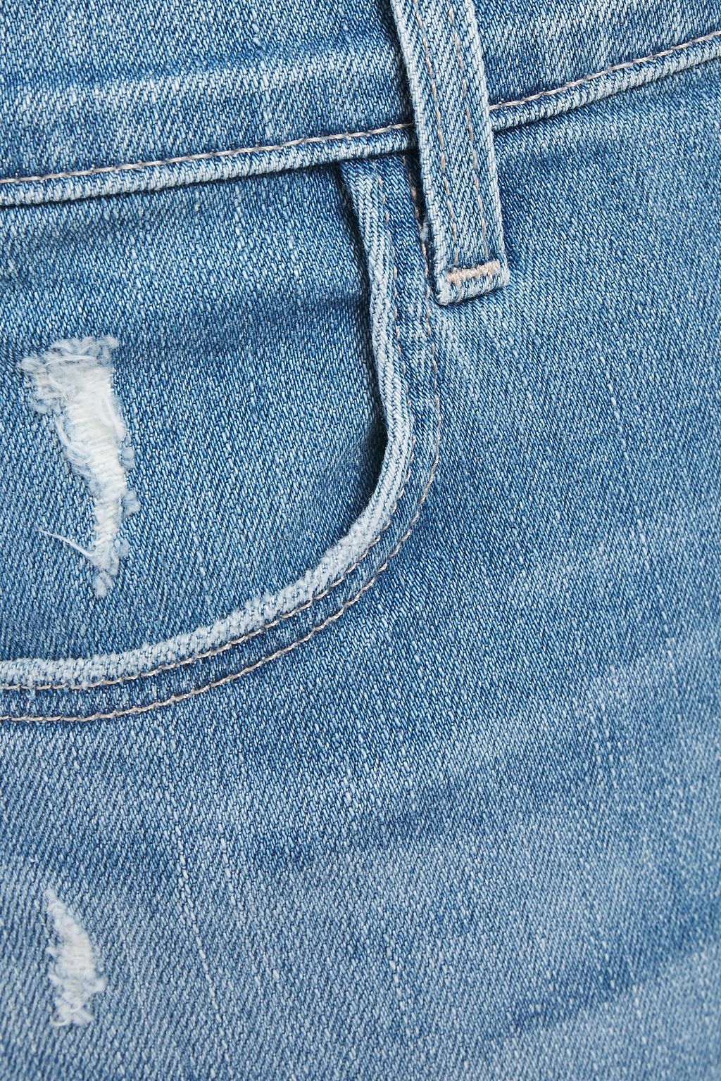 J BRAND ミッドライズ スキニー ジーンズ