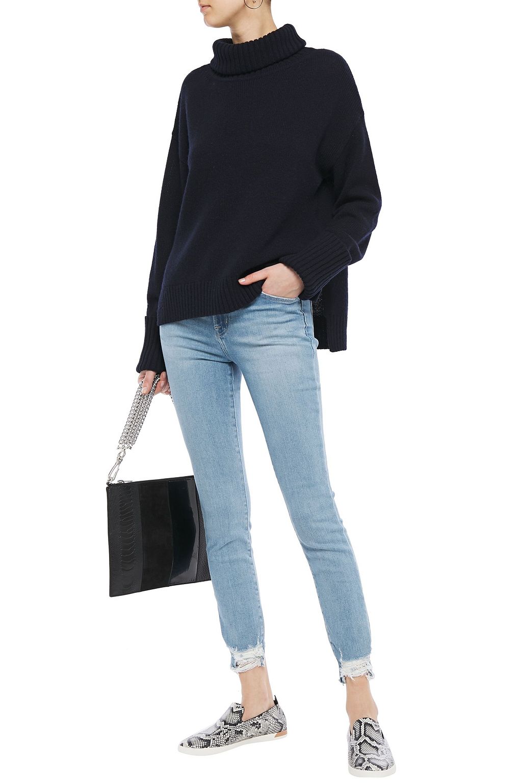 J BRAND ミッドライズ スキニー ジーンズ