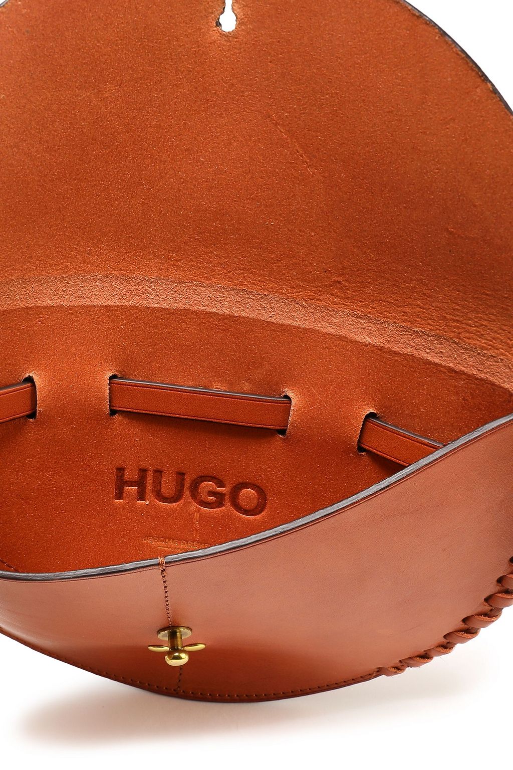 JÉRÔME DREYFUSS Hugo whipstitched leather belt bag