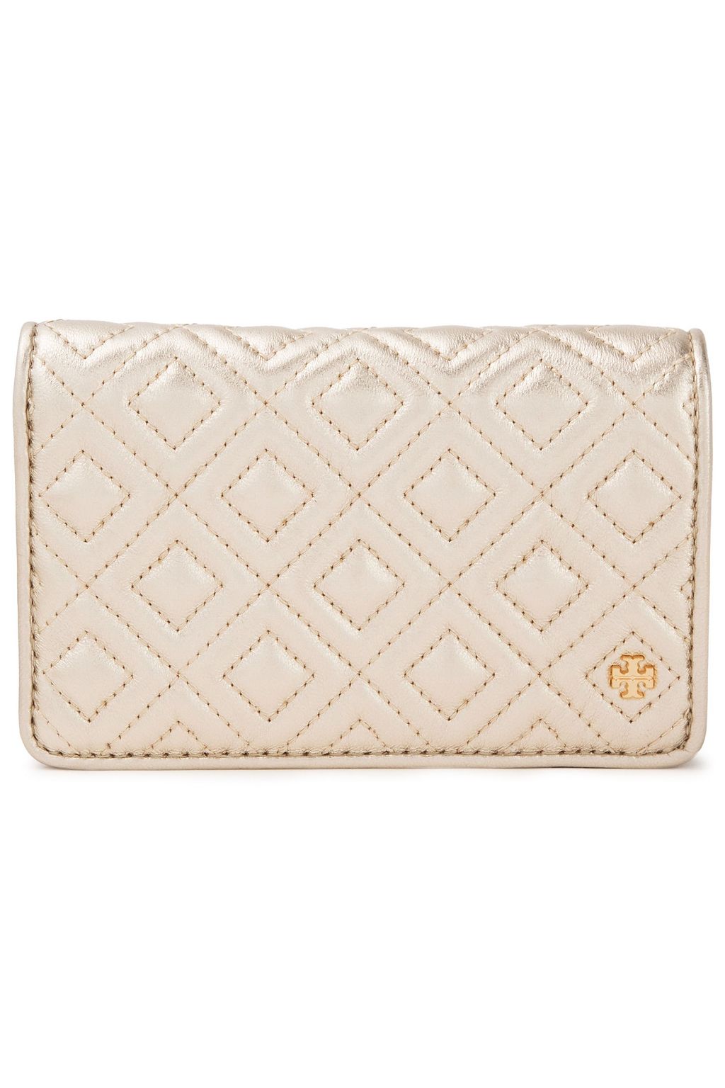 tory burch fleming metallic