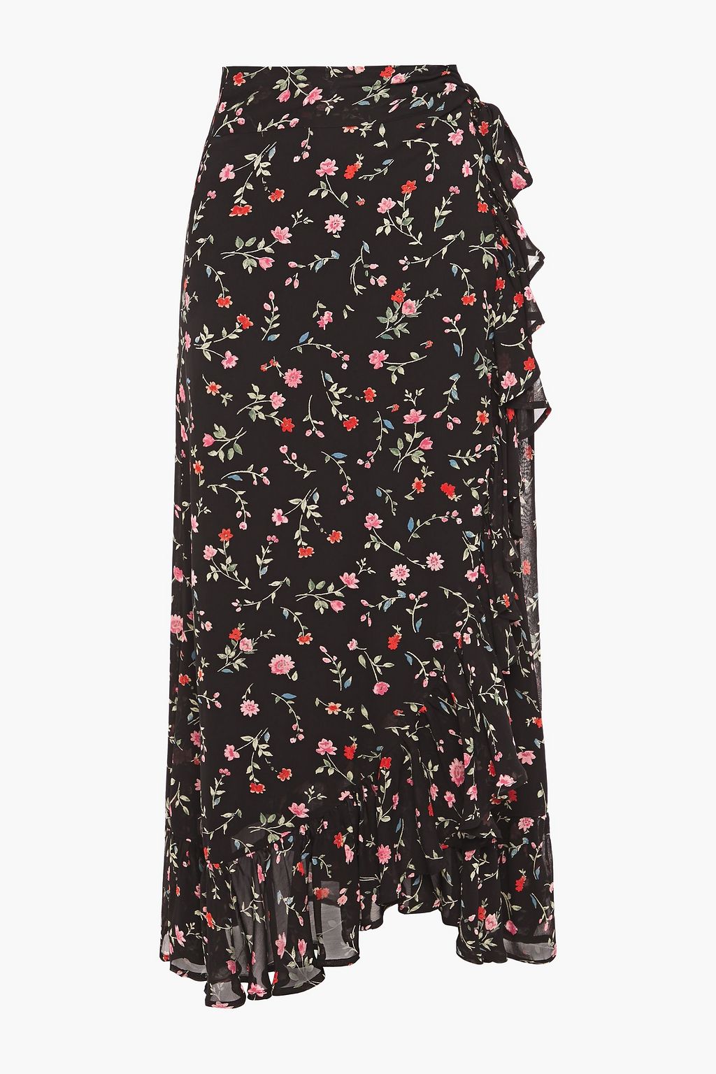 Wrap skirt ganni cheap