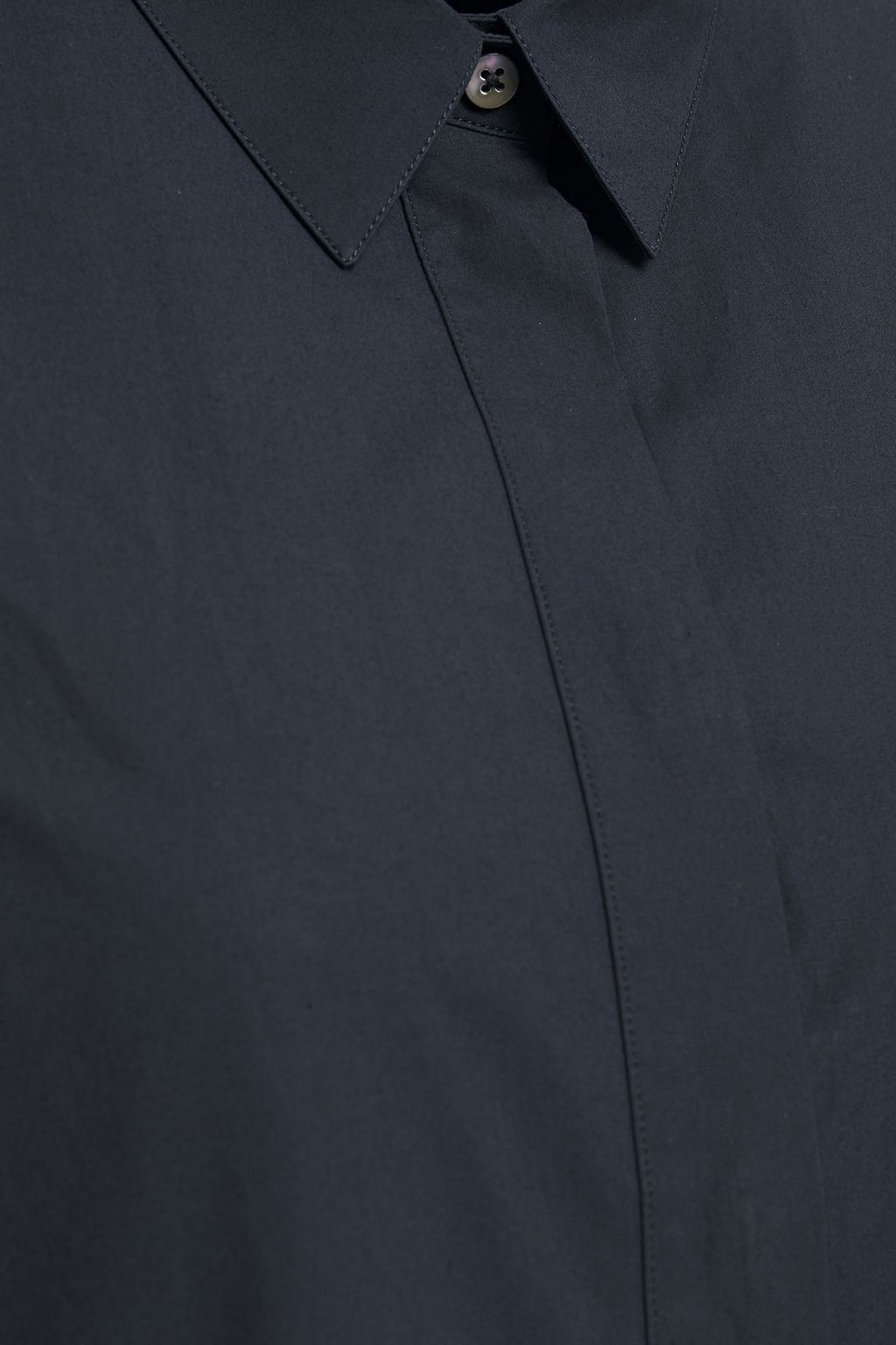 JIL SANDER Cotton-poplin midi shirt dress