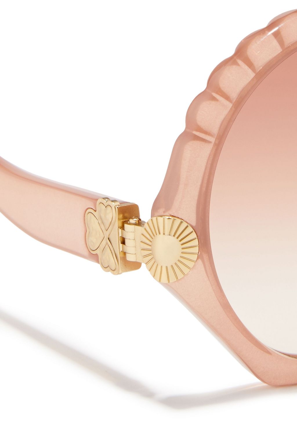 CHLOÉ Vera round-frame acetate sunglasses