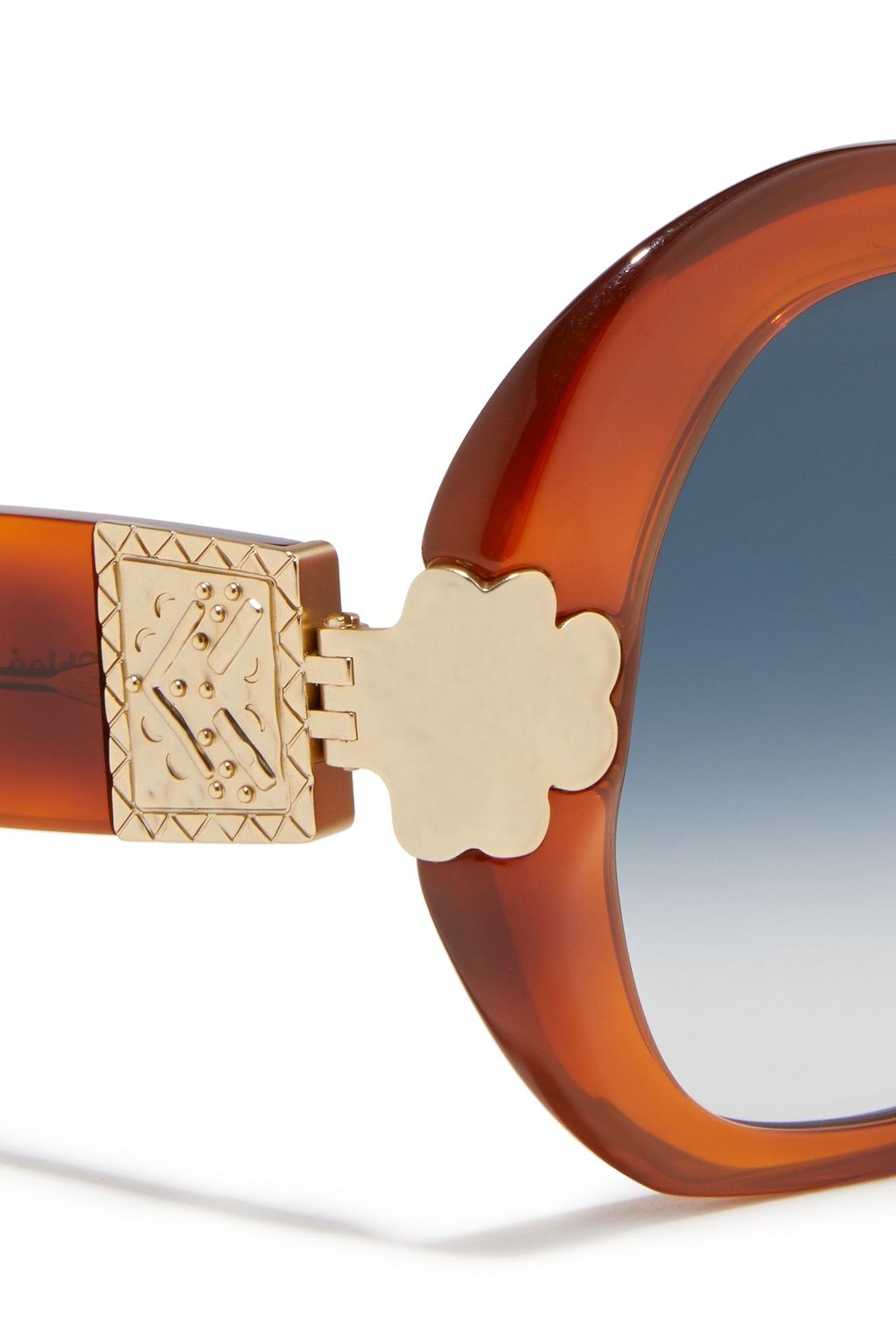 CHLOÉ Venus round-frame acetate sunglasses