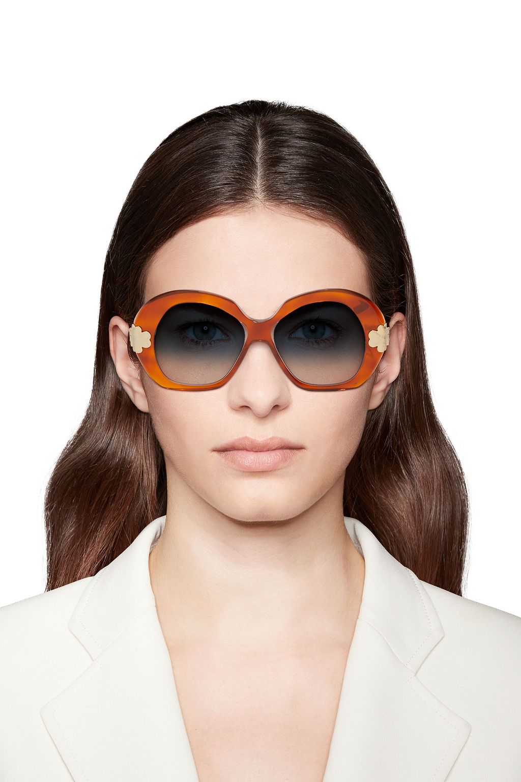 CHLOÉ Venus round-frame acetate sunglasses