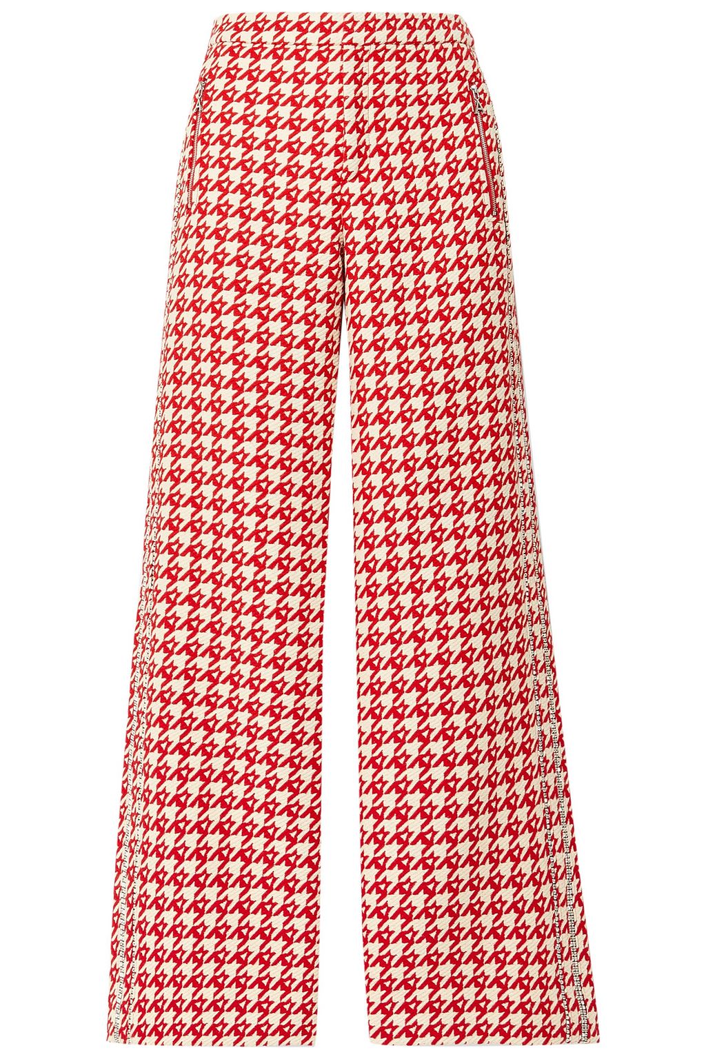 Red houndstooth pants Clearance