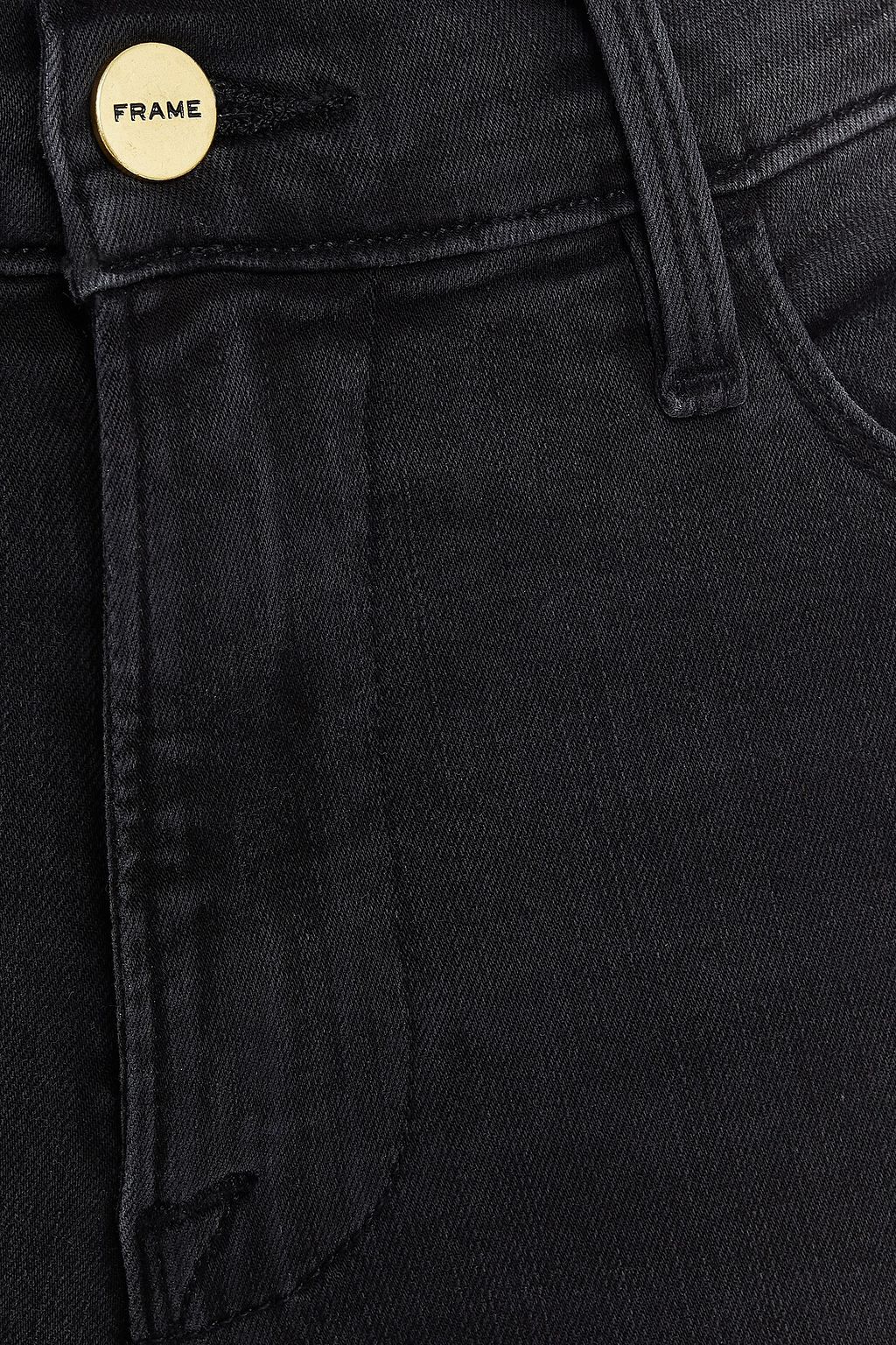 FRAME Cropped high-rise skinny jeans