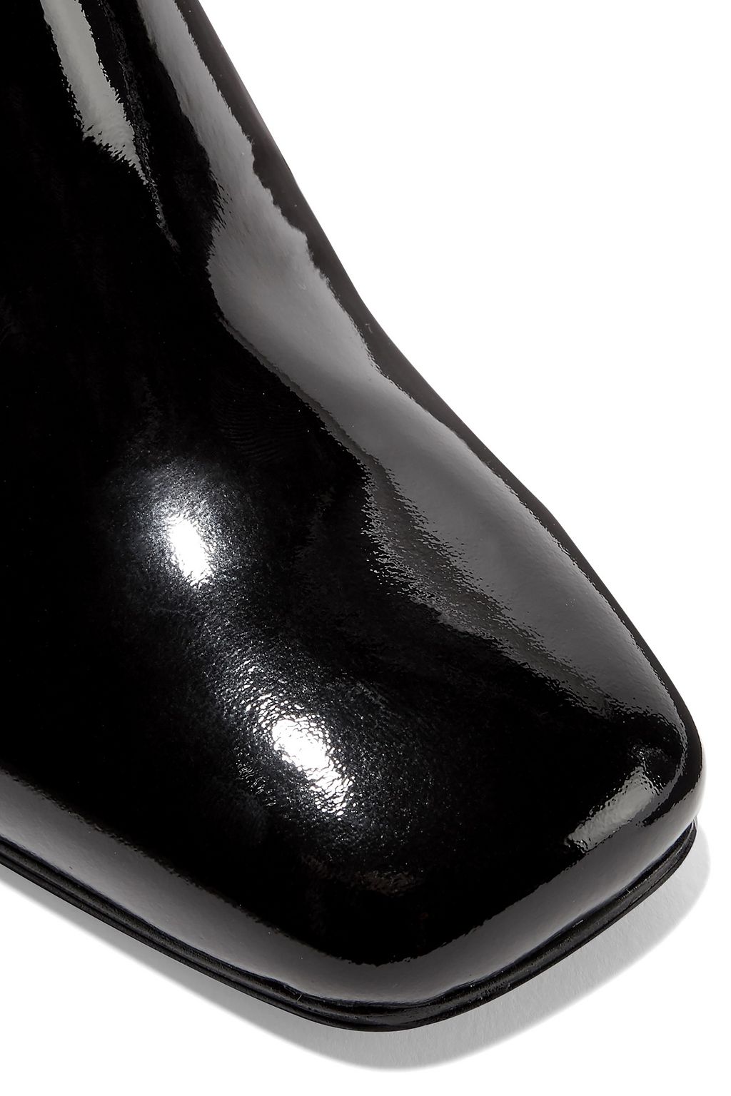 STUART WEITZMAN Patent-leather ankle boots
