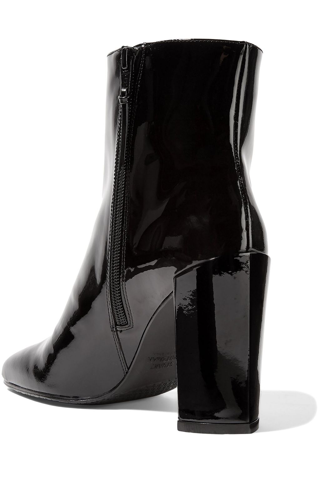 STUART WEITZMAN Patent-leather ankle boots