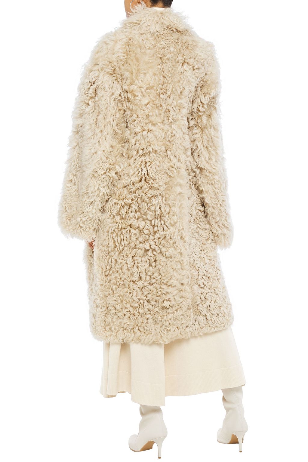 JIL SANDER Reversible shearling coat