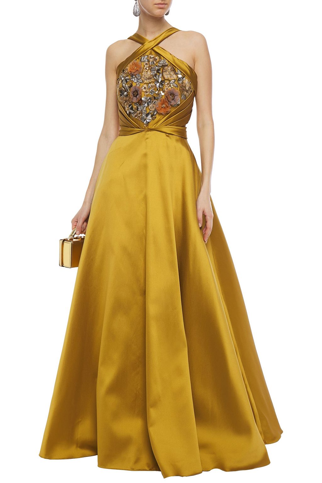 marchesa yellow gown