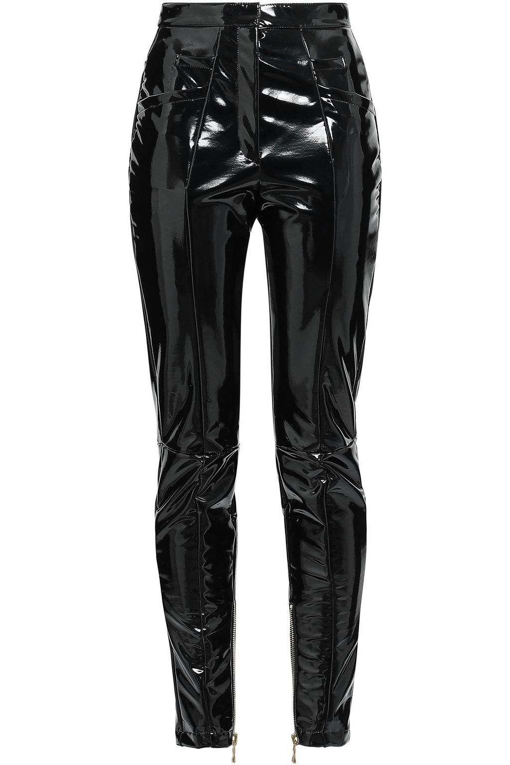 vinyl skinny pants