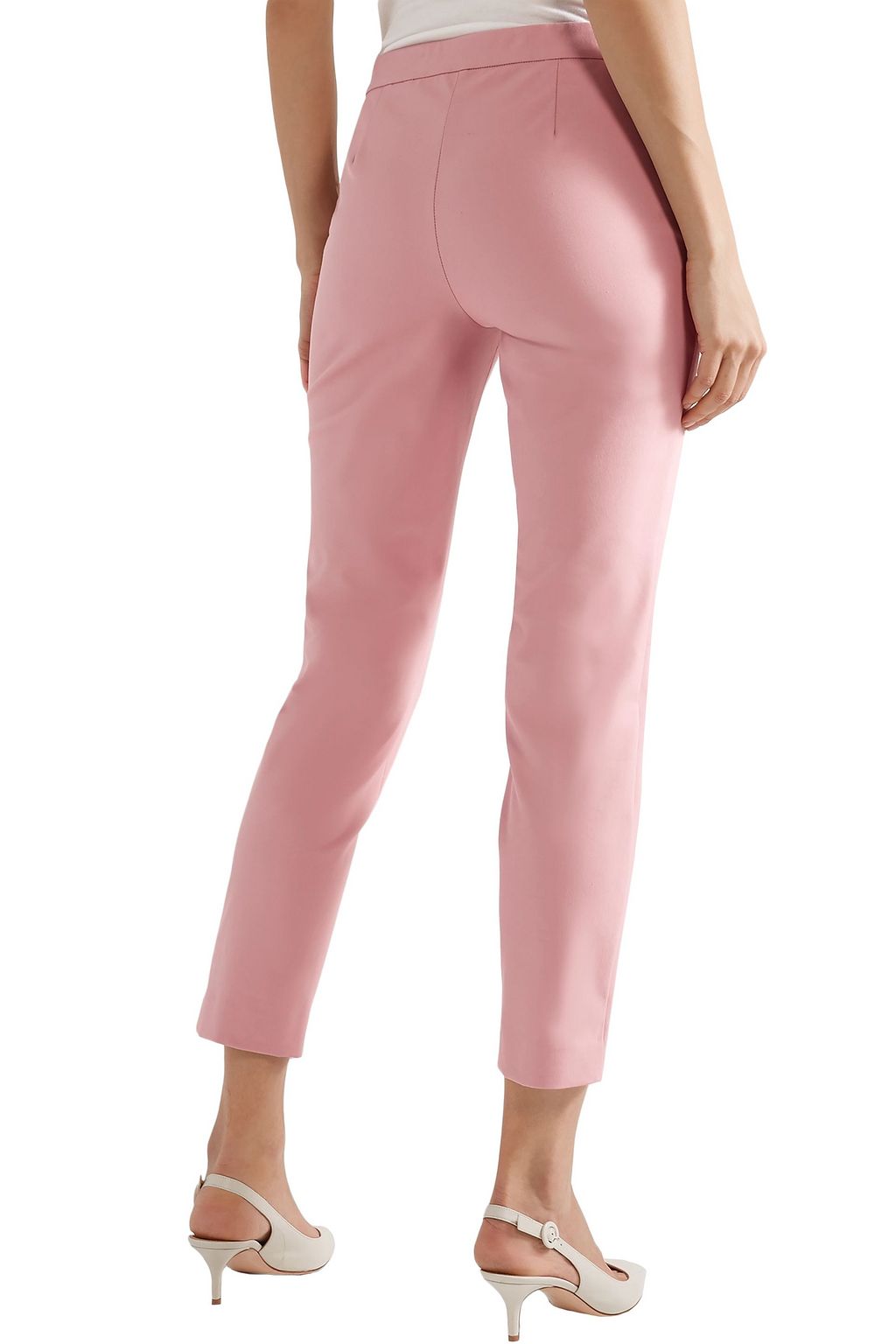 THEORY Cotton-blend twill slim-leg pants
