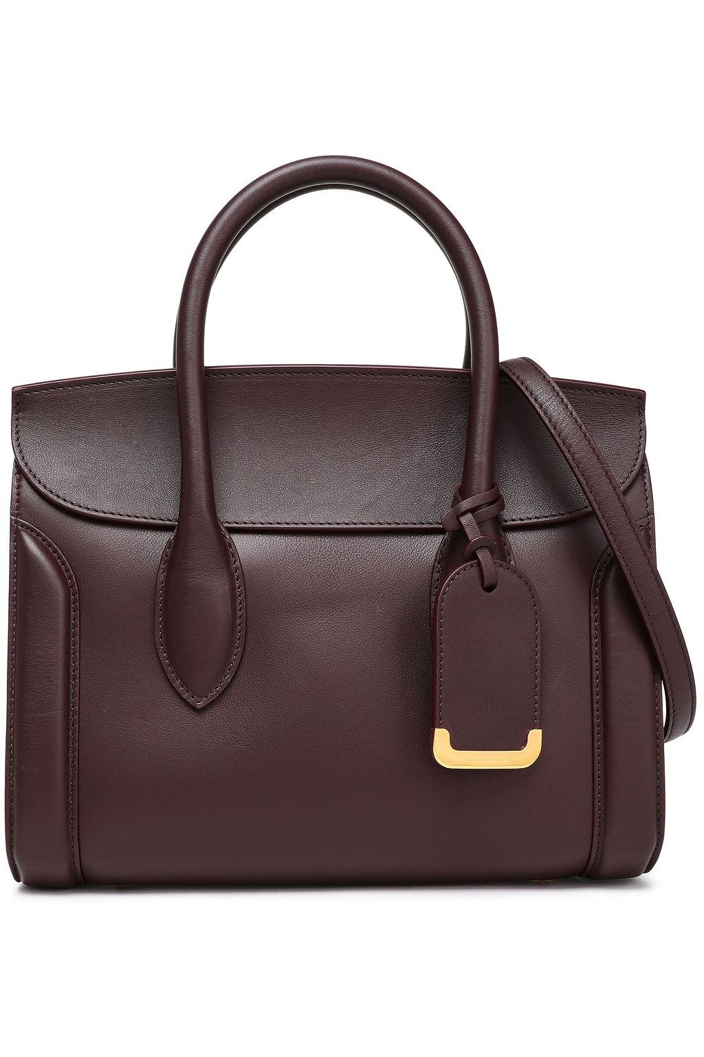 alexander mcqueen burgundy bag