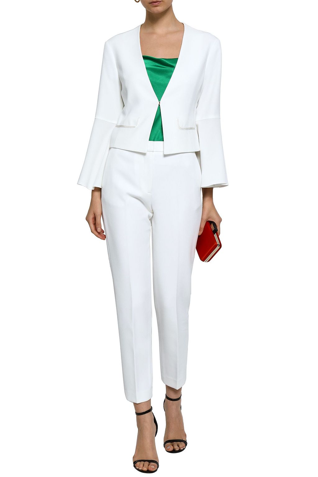DEREK LAM 10 CROSBY Crepe jacket