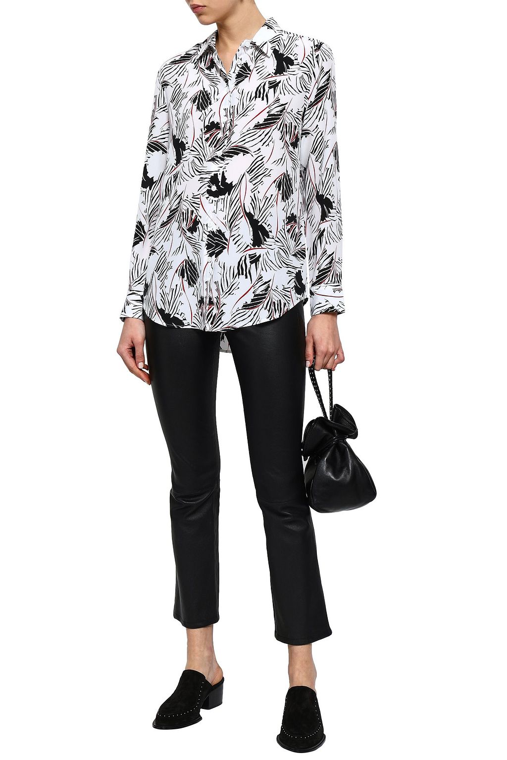 EQUIPMENT Printed silk shirt