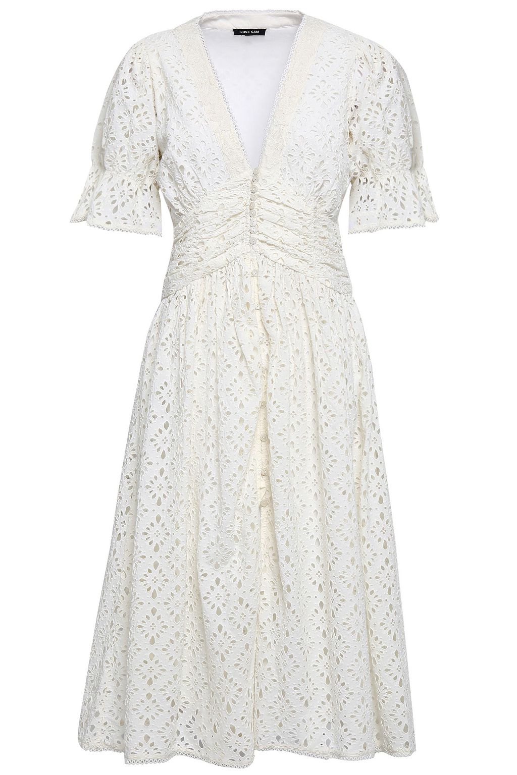 cotton broderie anglaise dress